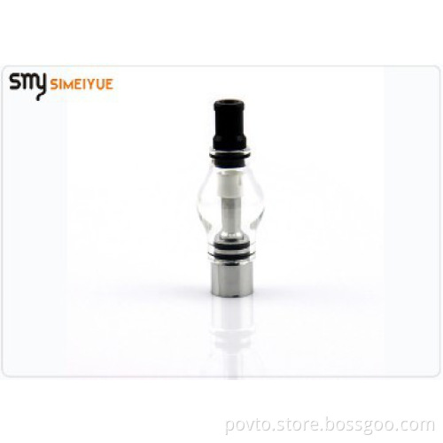 SMY new product stainless glass v8 atomizer
